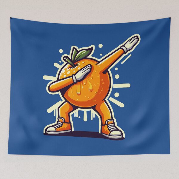 Item preview, Orange Dabbing designed and sold by Designowner.
