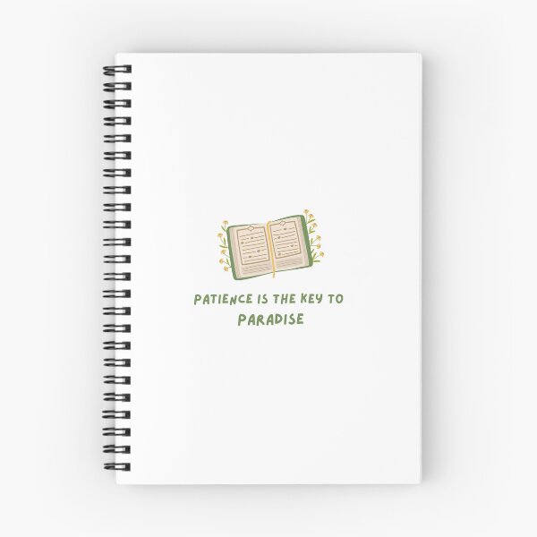 Item preview, Patience is the key to Paradise designed and sold by ModestMuslimah.