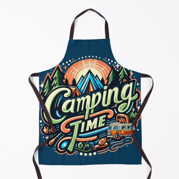 Item preview, Camping Time, typography designed and sold by maxmaj.