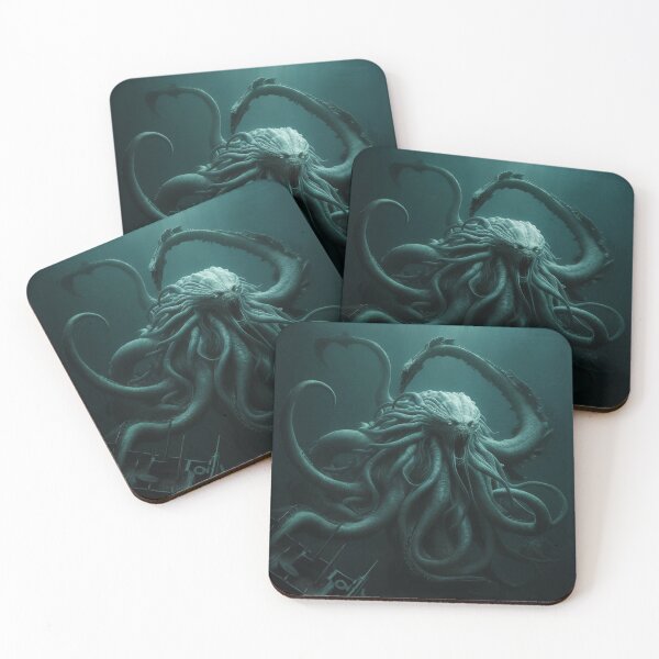Item preview, Titán kraken nadando en lo mas profundo de las aguas del pacifico designed and sold by Titan33.