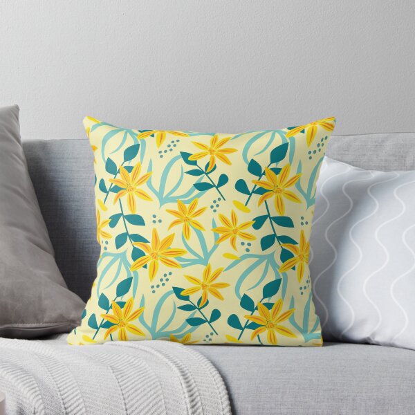 Item preview, Yellow Arrowleaf Wildflower Pattern designed and sold by Mountain Flower.