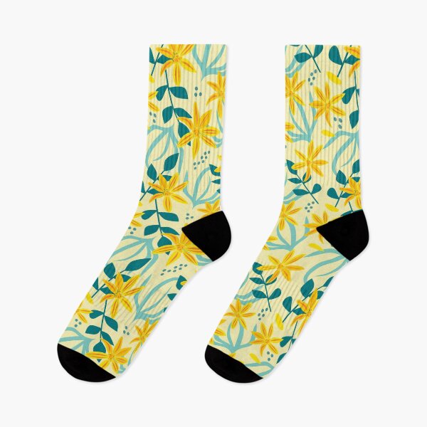 Item preview, Yellow Arrowleaf Wildflower Pattern designed and sold by Mountain Flower.