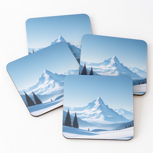 Item preview, Fantasy Art of Snowy Mountains, Part 2 designed and sold by fungus50.