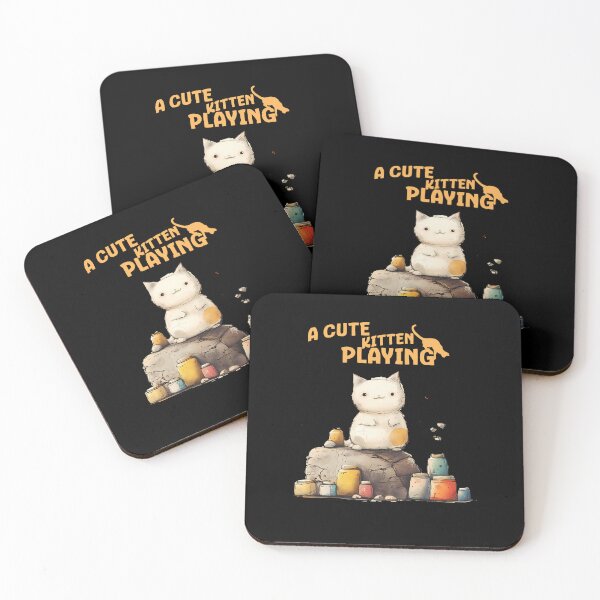 Item preview, The Feline World in Colors: Digital Art of Kittens designed and sold by Artedig.