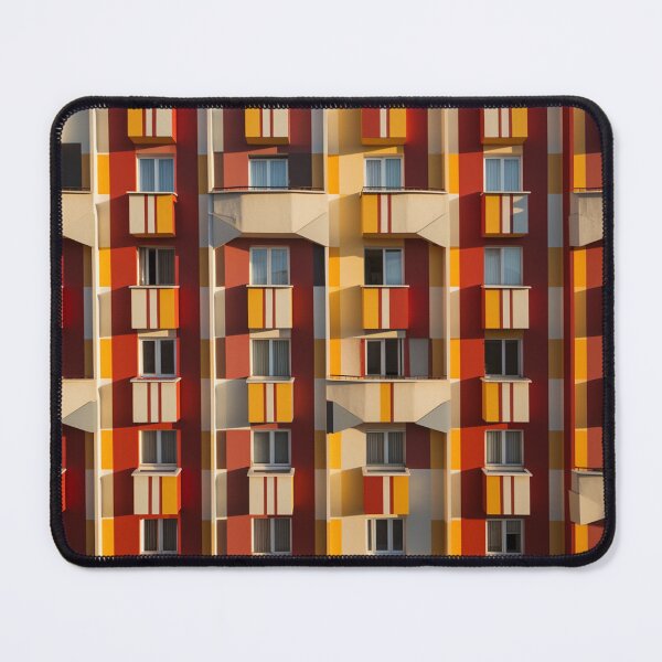 Item preview, Red On Orange City Pattern Portugal designed and sold by Jake-Carter0.