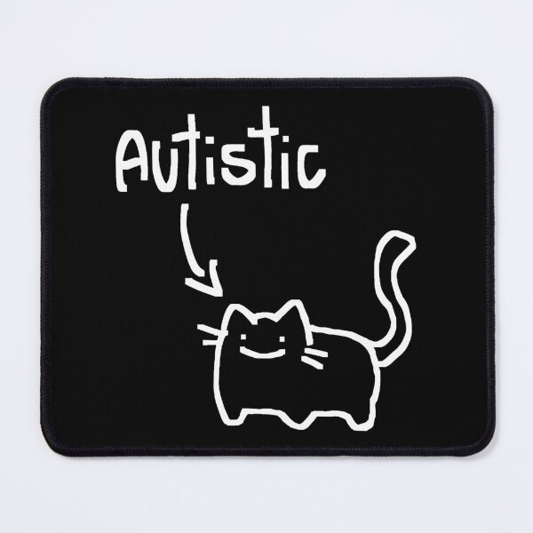 Item preview, Autistic Cat designed and sold by ibnkaz.