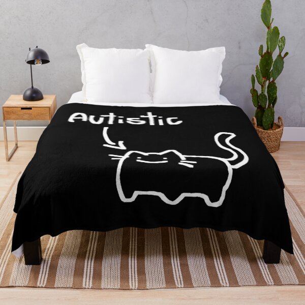 Item preview, Autistic Cat designed and sold by ibnkaz.