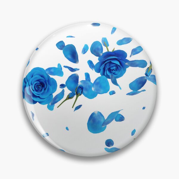Item preview, Blue Roses and Petals designed and sold by Florrinda.