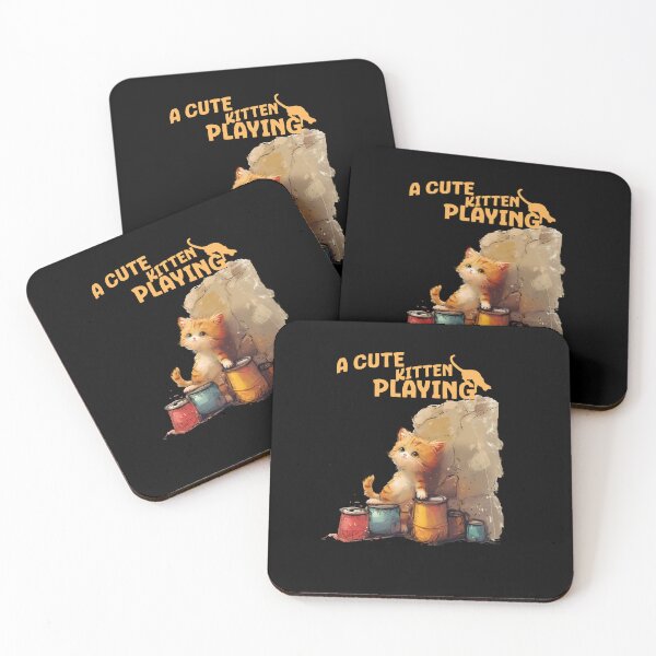 Item preview, A World of Joy: Digital Art with Kittens designed and sold by Artedig.