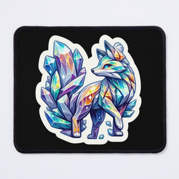 Item preview, Spectral Crystal Fox designed and sold by pixelpulsenyc.