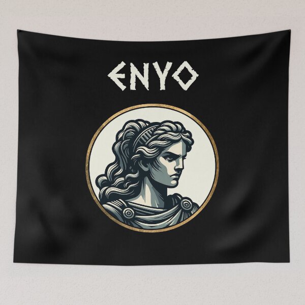 Item preview, Enyo Greek Goddess of War Ancient Greek Mythology designed and sold by Agema Apparel.