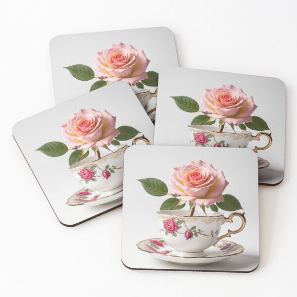 Item preview, Teacup Rose designed and sold by SoftLivingCore.