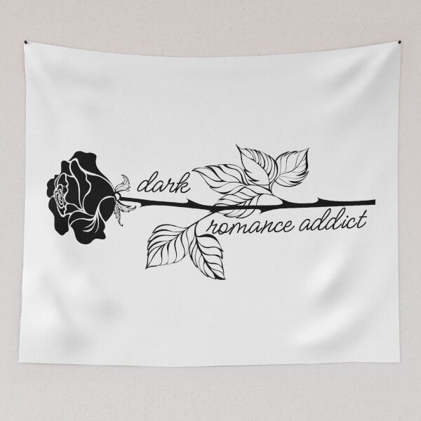 Item preview, Dark romance addict - black rose designed and sold by Neadoodles.