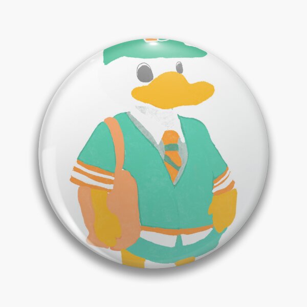 Item preview, University of Miami Cute Duck designed and sold by nataliegb3.