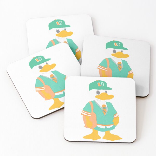 Item preview, University of Miami Cute Duck designed and sold by nataliegb3.