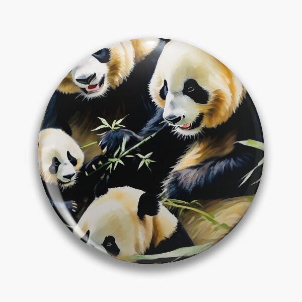 Item preview, Panda family  designed and sold by Island Art Studios.