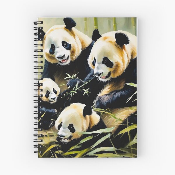 Item preview, Panda family  designed and sold by Island Art Studios.