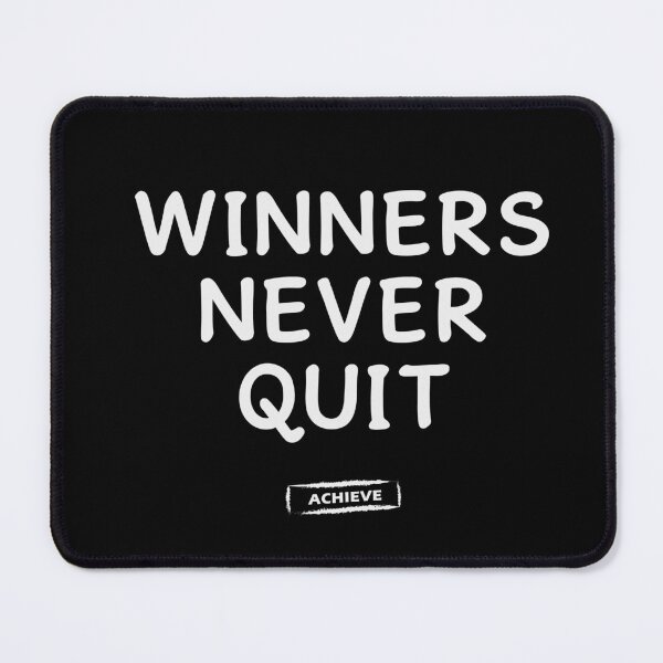 Item preview, Winners Never Quit designed and sold by Limerich.