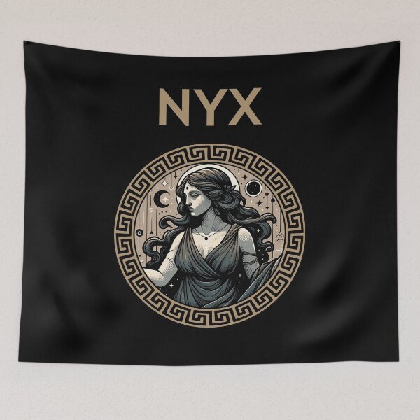 Item preview, Nyx Ancient Greek Goddess of Night designed and sold by Agema Apparel.