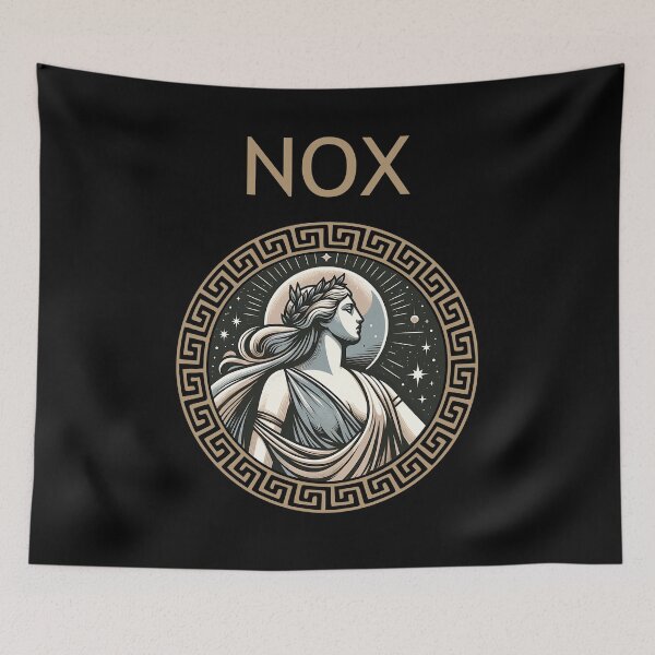 Item preview, Nox Ancient Roman Goddess of Night designed and sold by Agema Apparel.