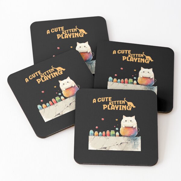 Item preview, Kittens in Digital Art: A World of Colors designed and sold by Artedig.