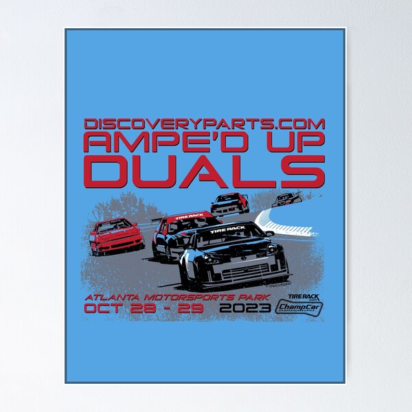 Artikelvorschau, 2023 ChampCar AMP'd Up Duals entworfen und verkauft von TrackSwag.