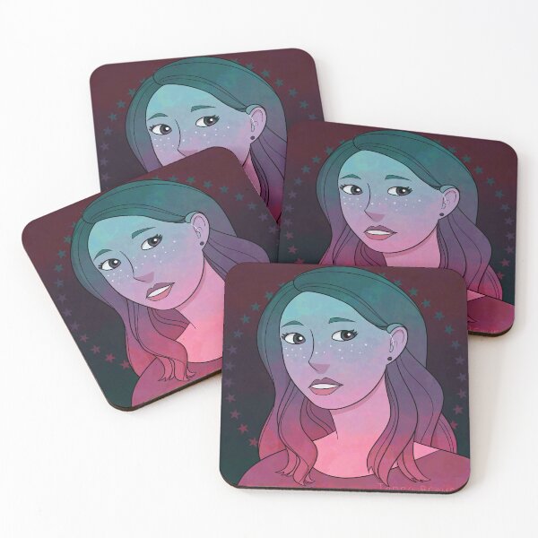 Item preview, Artsy Gradient Girl designed and sold by Optimist Jenna: Neurodivergent Designs.
