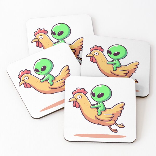 Item preview, Alien Ride Chicken  designed and sold by Designowner.