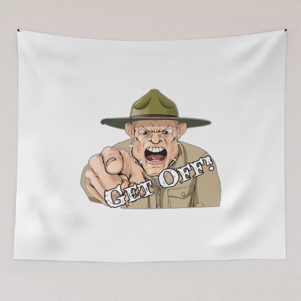 Item preview, Drill sgt sergeant get off said dad designed and sold by LaughingProf.