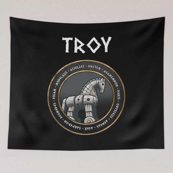 Item preview, The Trojan War Heroes of the Iliad Trojan Horse designed and sold by Agema Apparel.