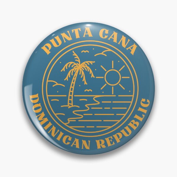 Item preview, Punta Cana Badge Dominican Republic designed and sold by Quisqueyanoshop.