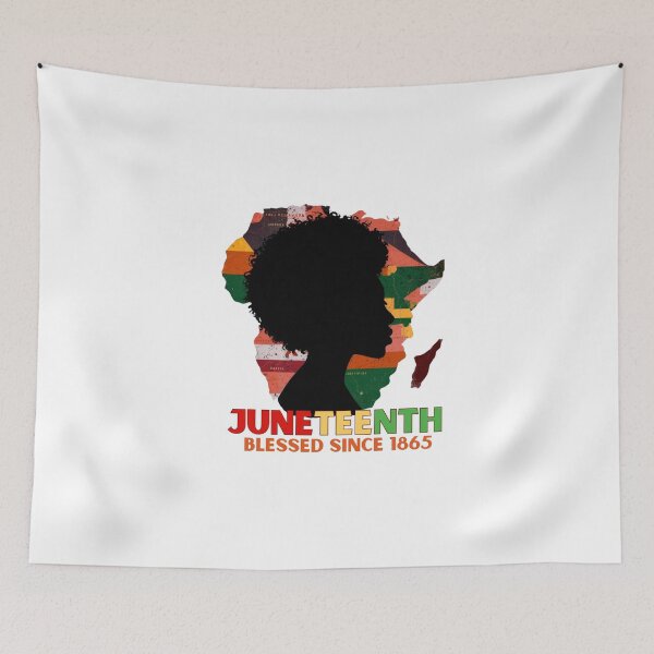 Item preview, Juneteenth Day 2024 Afro Woman designed and sold by Style-butterfly.
