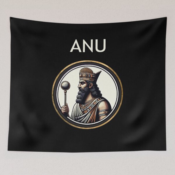 Item preview, Anu Mesopotamian Sky God Ancient Mythology designed and sold by Agema Apparel.