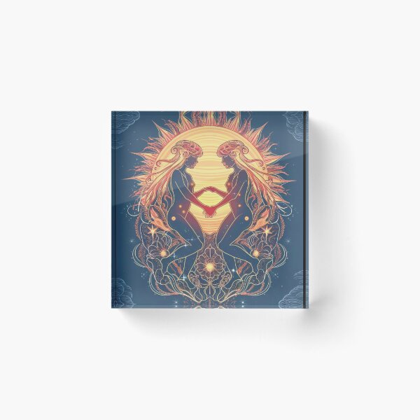Item preview, Gemini Astrology. Sun in Gemini, Zodiac sign, Gemini symbol designed and sold by ZodiacWonders.