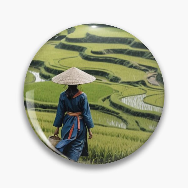 Item preview, Asian rice field designed and sold by seahorse crossing.