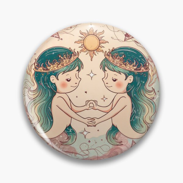 Item preview, Gemini Astrology. Sun in Gemini, Zodiac sign, Gemini symbol designed and sold by ZodiacWonders.