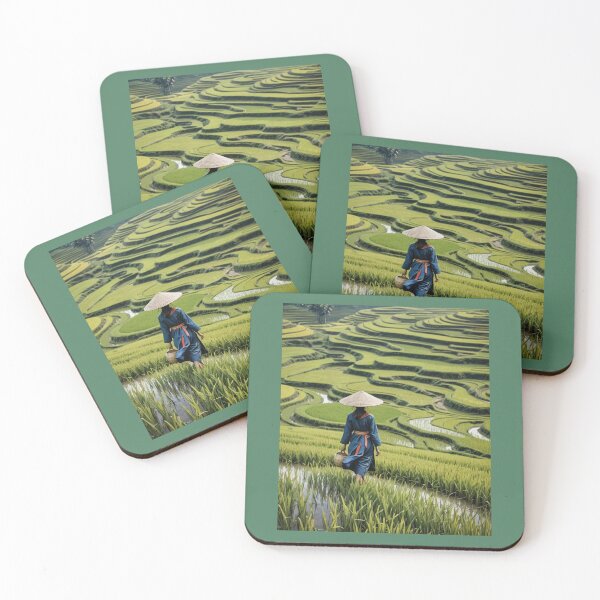 Item preview, Asian rice field designed and sold by seahorse crossing.