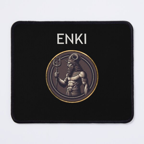 Item preview, Enki Sumerian God of Wisdom, Water and Trickery designed and sold by Agema Apparel.