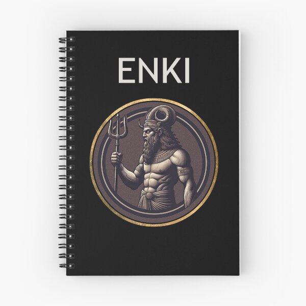Item preview, Enki Sumerian God of Wisdom, Water and Trickery designed and sold by Agema Apparel.