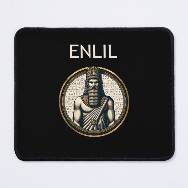 Item preview, Enlil Sumerian God of the Wind Mesopotamian Gods designed and sold by Agema Apparel.