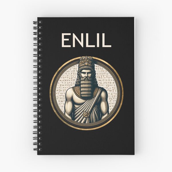Item preview, Enlil Sumerian God of the Wind Mesopotamian Gods designed and sold by Agema Apparel.