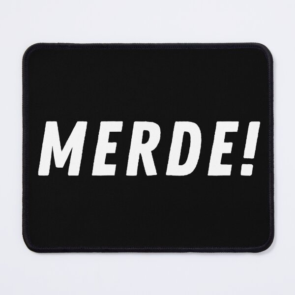 Item preview, Merde! [White] designed and sold by Parasocialite.