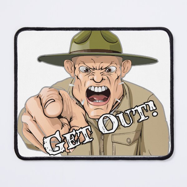 Item preview, Drill sgt sergeant instructor get out said dad designed and sold by LaughingProf.