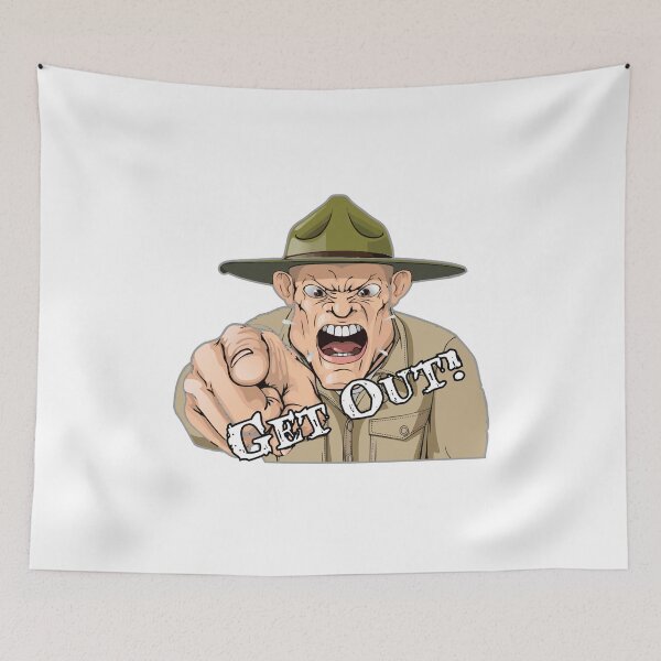 Item preview, Drill sgt sergeant instructor get out said dad designed and sold by LaughingProf.