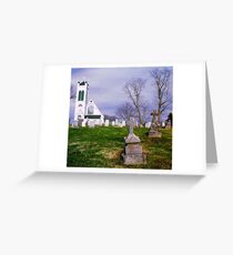 Churchyard Greeting Card
