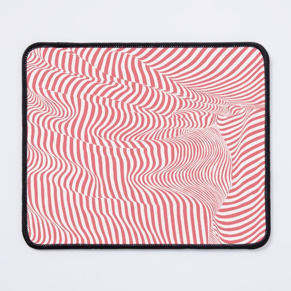 Item preview, Illusion peach crease / wave line effect designed and sold by m-yoga-store.