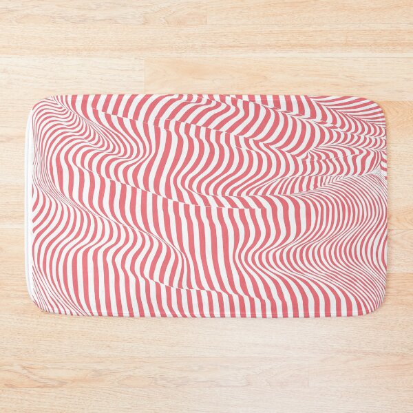 Item preview, Illusion peach crease / wave line effect designed and sold by m-yoga-store.