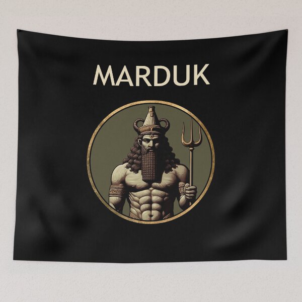 Item preview, Marduk Babylonian God Ancient Mesopotamian God designed and sold by Agema Apparel.