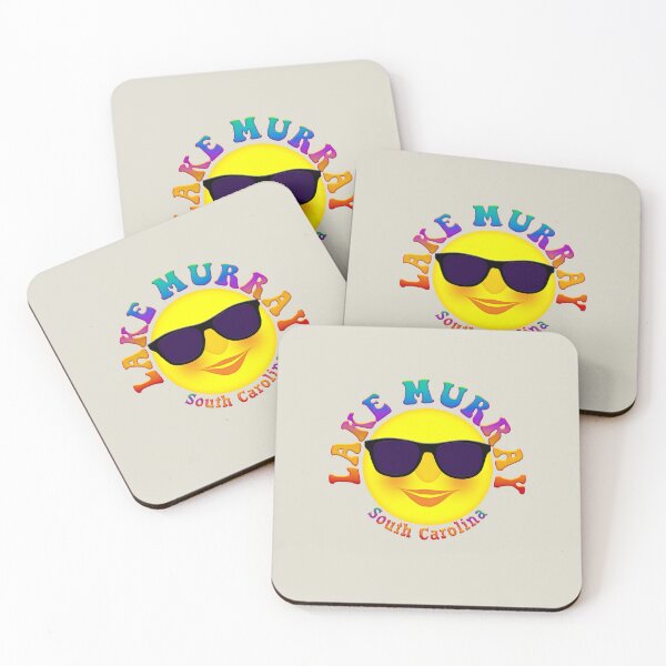 Item preview, Bright Colored Cartoon LAKE MURRAY SOUTH CAROLINA Sun designed and sold by carolina1.
