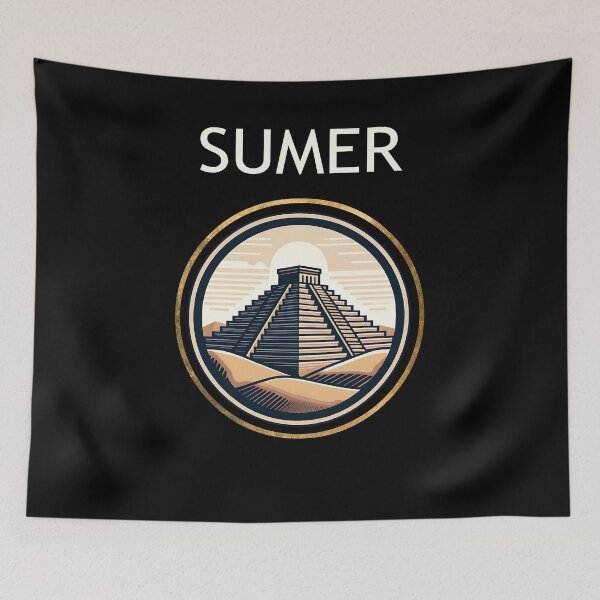 Item preview, Sumer Ziggurat of Ur Ancient Sumerian History designed and sold by Agema Apparel.